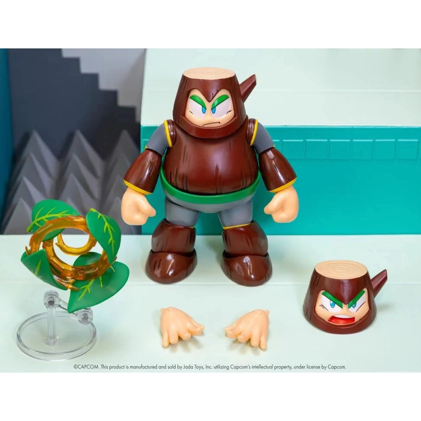 Jada | MEGA MAN WOOD MAN 1/12 SCALE A