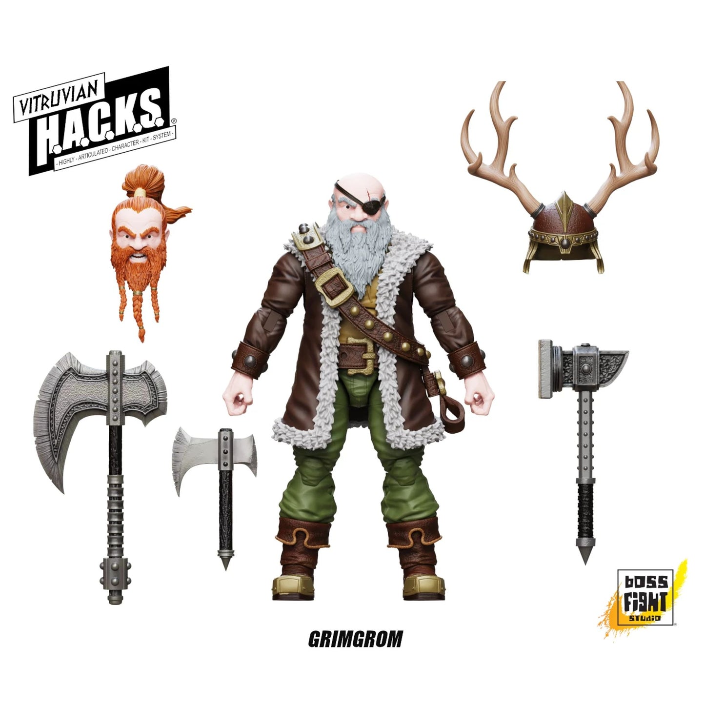 Boss Fight Studio | Grimgrom Dwarf Mercency