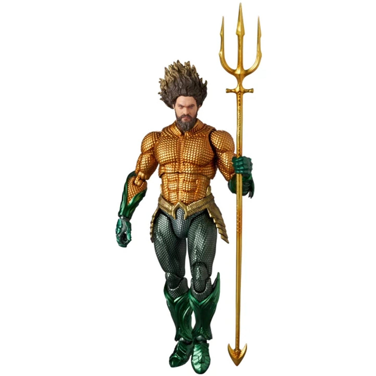 Medicom | MAFEX Aquaman Gold Green Suit