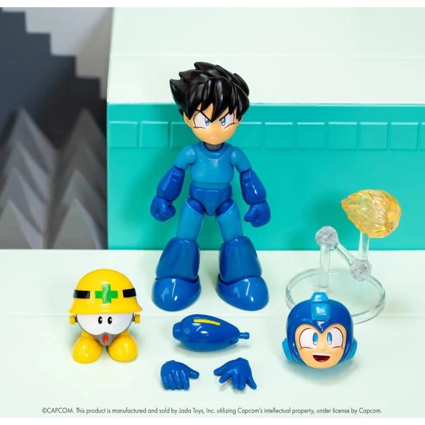 Jada | MEGA MAN NO HELMET 1/12 SCALE