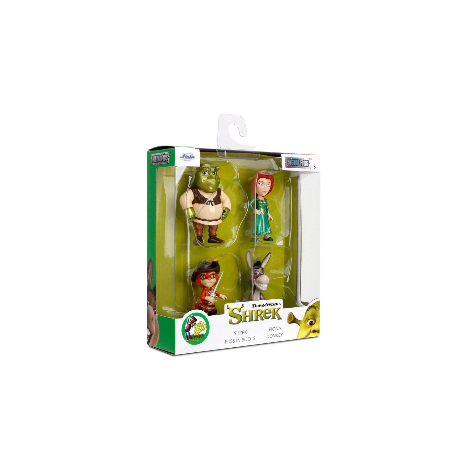 Jada | Shrek 2.5in Metalfigs W1 4pk