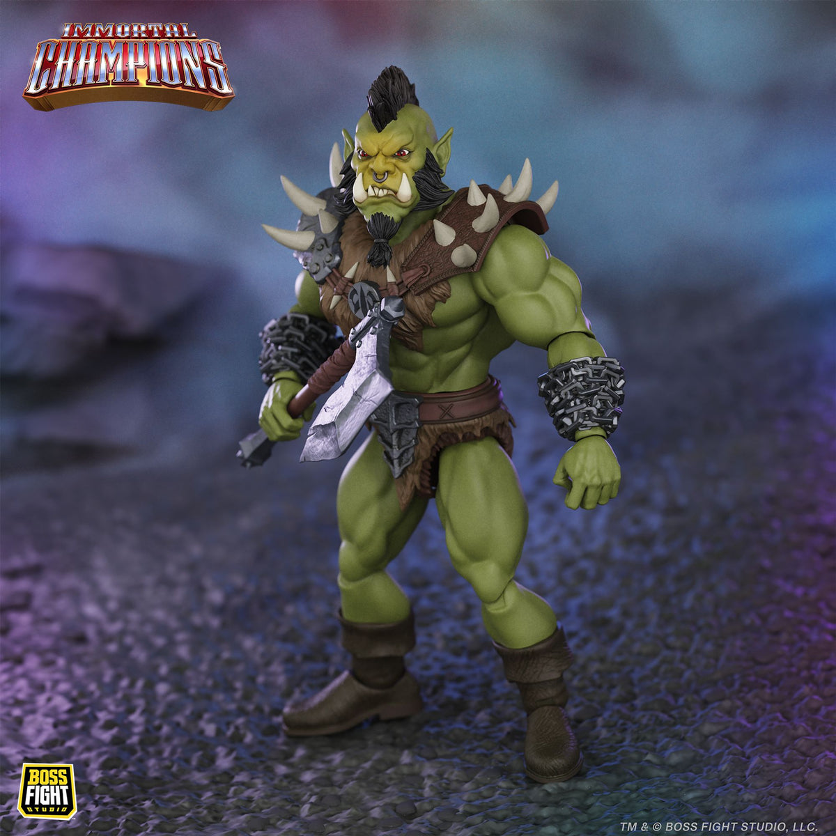Boss Fight Studio | IC Orc Warrior Chieftain AF