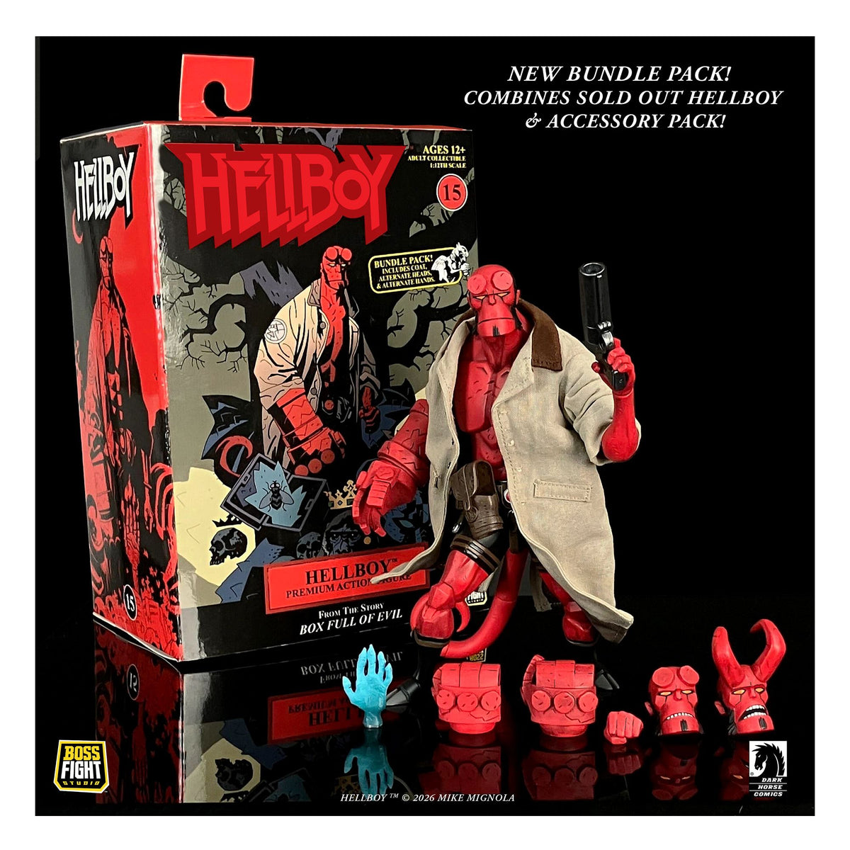 Boss Fight Studio | Hellboy Deluxe Bundle Pack