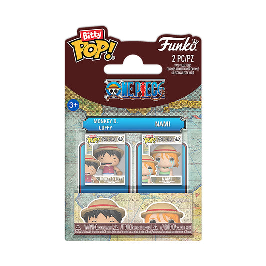 Funko | OP Bitty Pop 2pk Luffy & Nami