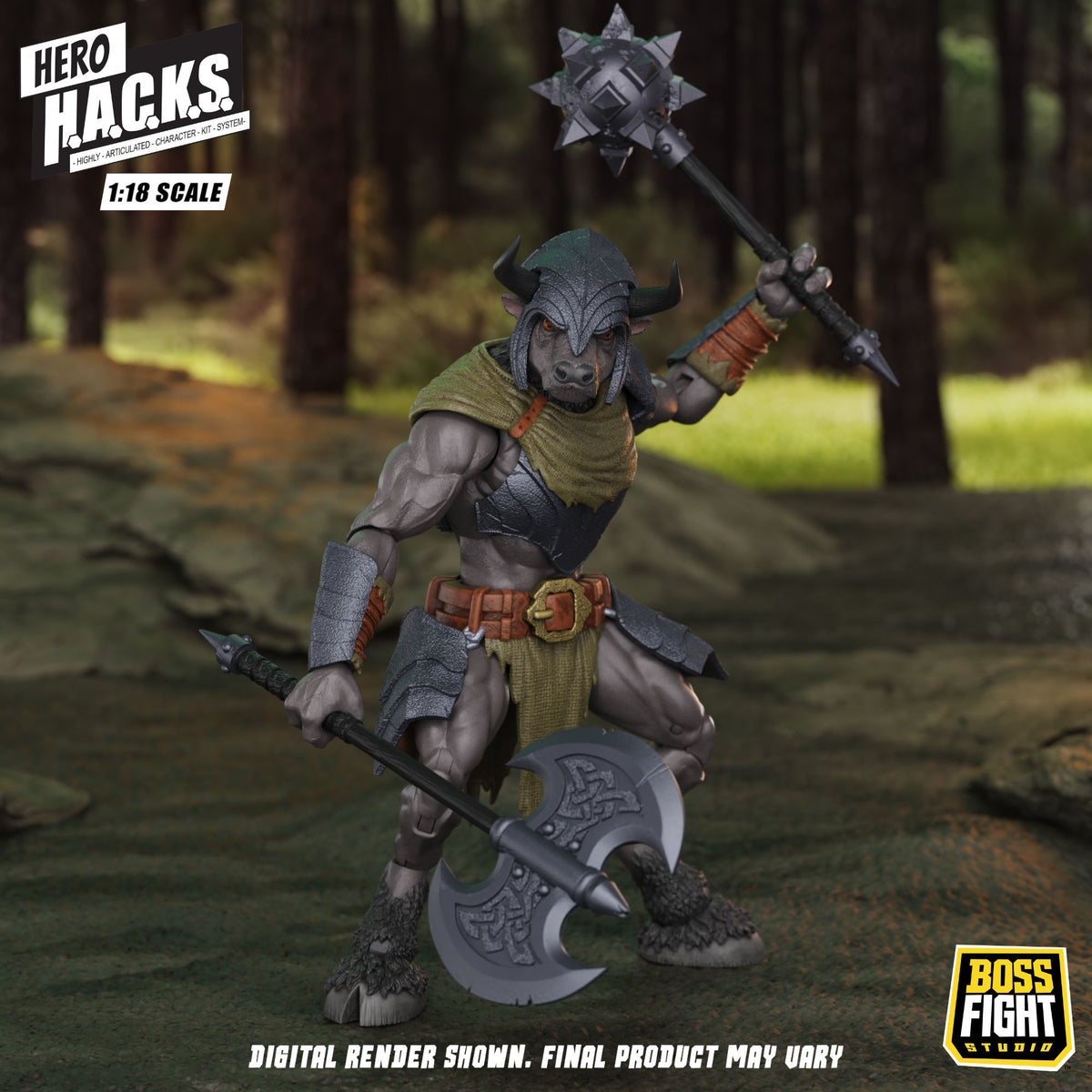 Boss Fight Studio | Hero HACKS Minos Auroxos AF