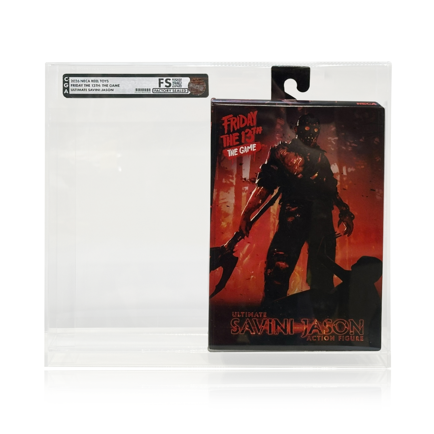 CGA FACTORY UNCIRCULATED 2026 NECA REEL TOYS FRIDAY THE 13TH:THE GAME ULTIMATE SAVINI JASON
